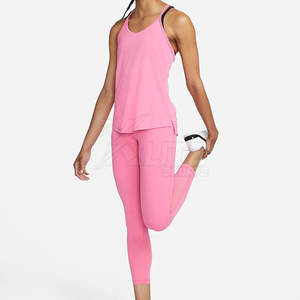 Débardeurs légers et durables pour femmes, pour la remise en forme, le yoga, l'exercice, confortables, respirants, séchage rapide, vêtements de sport, logo sur le devant - Product Image 4