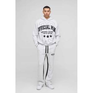 Sweat à capuche et pantalon de sport à logo personnalisé Ensemble de survêtements à capuche d'hiver Survêtements respirants de haute qualité fabriqués au Pakistan - Product Image 1