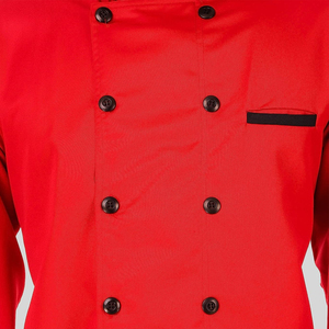 Abrigo de Chef de manga larga de calidad superior 2025, abrigo de Chef ejecutivo más vendido, chaqueta de Chef cómoda transpirable - Product Image 5
