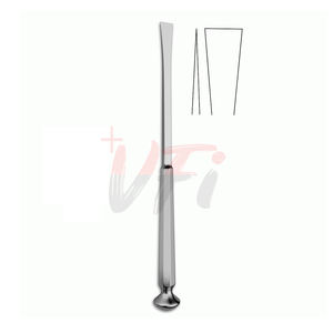 Instruments de chirurgie plastique, ostéotome Maxillofacial droit de 16cm 2.5mm à 18mm - Product Image 3