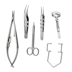 Juego de Instrumentos Oftálmicos Reutilizables Chun Tara Industries CTI-VOI-060, Instrumentos Quirúrgicos Oculares de Alta Precisión, Acero Inoxidable Médico - Product Image 5
