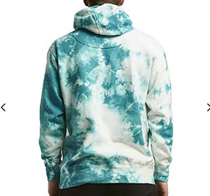 2025 prix de gros cravate teinture sweats à capuche pour hommes vêtements lavage à l'acide sweat à capuche 100% coton respirant pull basics - Product Image 2