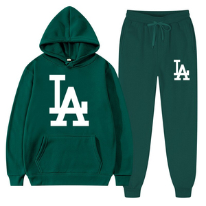 Men's Plus Size <b>Tracksuit</b> Fashion Hoodie Sweatshirt Sweatpants 2-Piece Set Breathable Lightweight Quick Dry Four-Way Stretch - Product Image 2