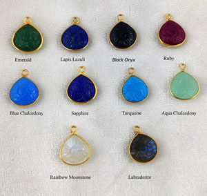 <b>Ruby</b> Natural Heart-Shape 12mm Gemstone Pendant 925 Sterling Silver Bezel Metal Jewelry <b>Necklace</b> Making Charm Featuring Diamond - Product Image 2