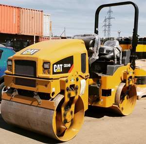 Rouleau compresseur vibrant d'occasion de qualité supérieure, 1 tonne, 2 tonnes, 10 tonnes, double tambour, moteur Deutz 110 kW, rayon de braquage court - Product Image 5