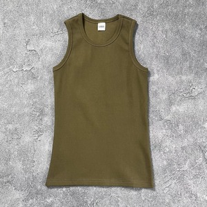 Camiseta sin mangas de canalé unisex de verano al por mayor, de algodón y spandex, transpirable, elástica, ajustada, con logotipo personalizado - Product Image 2