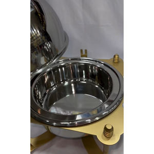 Plat à friture en acier inoxydable en métal de la plus haute qualité Design élégant Restaurant Hôtel Ustensiles de cuisine Fournitures - Product Image 6