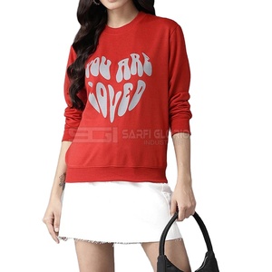 Nueva Sudadera de Invierno para Mujer 2025, Mezcla de Poliéster/Algodón, Ecológica, Antiarrugas, Informal, Estilo Hip Hop, Cuello Redondo - Product Image 2