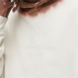 Sudadera con Capucha para Hombre 2024, al por Mayor, Personalizada, de Poliéster/Algodón, de Alta Calidad, Corte Regular, Transpirable, 350g, Lisa, Teñida, con Patrón Sólido, para Invierno - Product Image 5