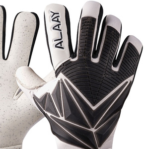 Fabricant de gants de football professionnels personnalisés Gants de gardien de but de football en latex respirant de haute qualité - Product Image 5