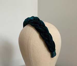 Buy Trendy, Stylish Hair Accessories for <b>Women</b> Available in Plain and Beaded Styles Made of Velvet Fabric - Product Image 3