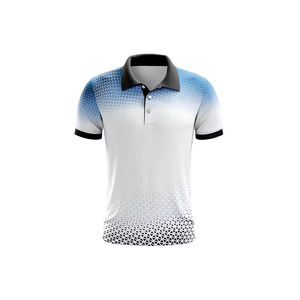 Nouveau style de polo en polyester à sublimation personnalisé pour hommes polo à manches courtes vente en gros - Product Image 4