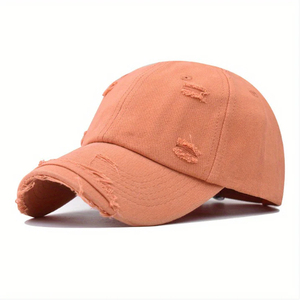 OEM Vente en gros Logo personnalisé Chapeau hommes et casquettes de sport Casquettes lavées en détresse Chapeau Casquettes de baseball de sport personnalisées - Product Image 1