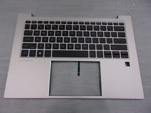 คีย์บอร์ดแล็ปท็อปแบบที่พักแขนพร้อมคีย์บอร์ดสำหรับ HP eliteBook 840 N45442-001 G10พร้อม backlit สหรัฐอเมริกาสหรัฐอเมริกาเราสีดำใหม่ - Product Image 3