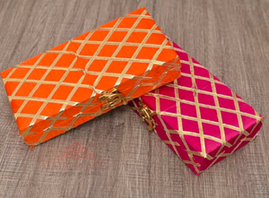 กล่องเครื่องประดับตกแต่งทำด้วยมือสำหรับเพื่อนเจ้าสาวอินเดียของขวัญคืนงานแต่งงานงานดิวาลีใช้ตามเทศกาล - Product Image 2