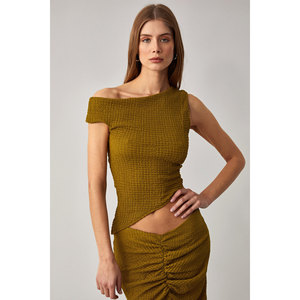 GRIMELANGE TOSIA Blusa de punto ajustada para mujer - Product Image 1