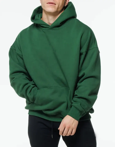 Oem Designer Brand Streetwear Heavy Washed Hoodie Sudadera con capucha de gran tamaño Vintage Men Heavyweight French Terry Hoodie - Product Image 4