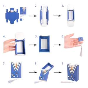 Caja de Regalo Personalizada para Velas Aromáticas, con Laminado Brillante, Estampado en Relieve, Esponja y Material Reciclable - Product Image 4