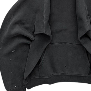 Vente en gros de sweat-shirts à manches longues en polyester et coton surdimensionnés, lavés à l'acide, effet délavé, personnalisés pour l'hiver, pour femmes - Product Image 5