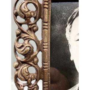 Strength and style come together to hold your life's most precious pictures in our beautiful designer brass picture <b>frame</b> - Product Image 2