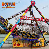 Manège Classique Bateau Viking Pirate 24 Places avec Structure en Acier Renforcé pour Parcs d'Attractions Professionnels
