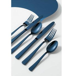 Juego de cubiertos de acero inoxidable, vajilla de calidad premium con acabado de cobre que redefine la elegancia para una cena moderna y clásica - Product Image 5