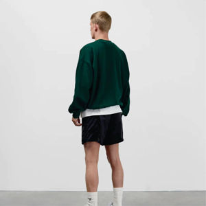 Meilleur design personnalisé Sweatshirts d'hiver 100% coton de couleur unie pour hommes Style de vêtements de rue Teint uni à vendre - Product Image 6