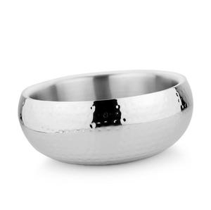 ชุดชามผสมสแตนเลสพร้อมช้อนเสิร์ฟชามโลหะทันสมัยสำหรับห้องครัวการอบสลัดผลไม้การตกแต่งอาหารใหม่มาแรง - Product Image 3