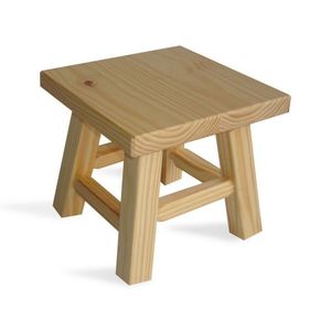 Le tabouret en bois rustique avec une finition dégradée ajoute du charme à la ferme dans les cuisines, les salles à manger, les patios et les espaces extérieurs - Product Image 2
