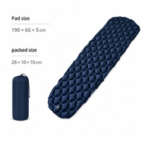Matelas de couchage gonflable isolé ultraléger, tapis en mousse pour le camping, matelas imperméable pour la randonnée, accessoires de tente