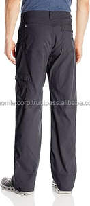 กางเกงคาร์โก้ผ้าแคนวาสเนื้อบางเบาสำหรับผู้ชาย Boomletcorp-บริการ OEM ขายส่ง กางเกงลำลองแบบสั่งทำพิเศษ แห้งเร็ว ระบายอากาศได้ดี - Product Image 3