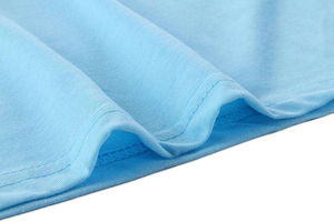 Camiseta lisa en blanco de alta calidad, Camiseta de algodón 100% con estampado de logotipo personalizado, Camiseta estampada de talla grande para hombre para niños - Product Image 3