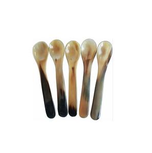 Buffalo Ox Dinner Ware Cuerno Cuchara para Hotel Hogar Vajilla Cuchara Nuevo estilo Vaca Cuerno de búfalo Cubiertos Cuchara - Product Image 4