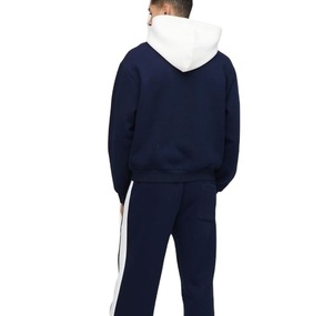 Sudaderas con capucha muy cómodas de alta calidad para hombres Venta al por mayor Cremallera Transpirable Buena calidad Hombres Ropa de invierno Sudaderas con capucha clásicas - Product Image 2