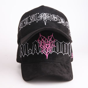 Sombrero de 5 paneles clásico a la moda para hombre, gorra de béisbol con visera deportiva, logotipo personalizable de plumas, Cierre trasero con hebilla de Metal - Product Image 3