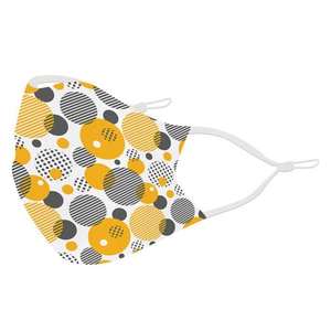 Masque facial en sublimation réutilisable lavable imprimé sur mesure en tissu doux respirant confortable fournisseur en gros OEM ODM - Product Image 1