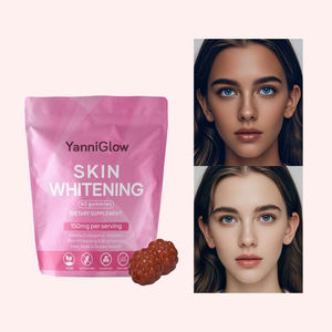 YanniGlow OEM ODM Gomas Antioxidantes para Clarear a Pele Suplemento Diário de Colágeno Gummy Candy - Product Image 1