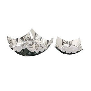 Plateau en acier inoxydable haut de gamme de qualité alimentaire brillant polonais écologique va au lave-vaisselle facile à nettoyer servant à la maison - Product Image 4