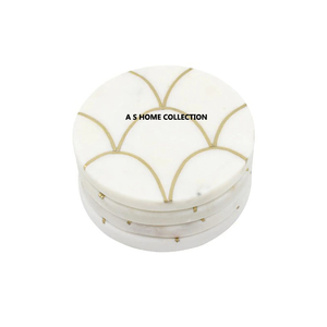 <b>Agate</b> Stone Premium Quality Round High Finished <b>Coasters</b> for Tea Coffee - Product Image 6