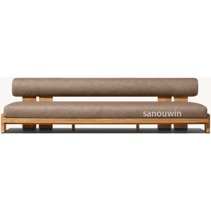 2025 tendance Durable Design classique extérieur Patio canapé naturel grain <span class=keywords><strong>de</strong></span> teck étanche pour terrasses en bord <span class=keywords><strong>de</strong></span> mer <span class=keywords><strong>jardin</strong></span> se prélasser - Product Image 4