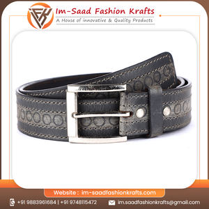 Ceintures en cuir pour hommes de taille moyenne de qualité supérieure disponibles au dernier prix - Product Image 6