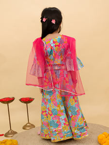 Nueva colección Festival Kids Ready-to-Wear Lehenga Choli Set Indian a precio mayorista - Product Image 2
