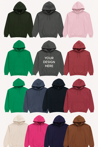 Sweat à capuche surdimensionné unisexe avec logo brodé Tissu chaud Logo couleur taille personnalisée pour les vêtements de marque de la saison d'automne - Product Image 5