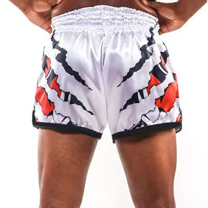 Short de boxe personnalisé impression de vêtements MMA MUAY Thai combat hommes Fitness court Arts martiaux porter hommes Gym Shorts de sport pour hommes - Product Image 2