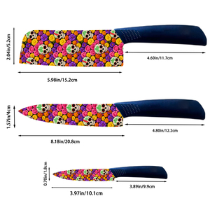 Ensemble de 3 couteaux de chef en céramique professionnels, manche en plastique, durable, ambidextre, livraison gratuite, stock personnalisé, exécution des commandes Shopify - Product Image 2