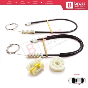 Kit de réparation de lève-vitre arrière gauche BWR5095 pour Laguna MK3 X91 BT0/1 KT0/1 2007-2015 5 portes 827010001R - Product Image 3