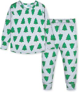 100% coton enfant en bas âge pyjama ensemble classique boutonné à manches longues vêtements de nuit pour garçons et filles - Product Image 3