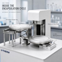 Machine d'encapsulation automatique d'échantillons YX-BY5400 pour la préparation de capsules en étain pour l'analyse élémentaire CHN du charbon, du coke et de la biomasse en laboratoire