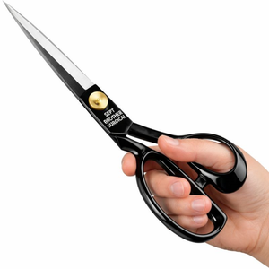 Ciseaux de tailleur professionnels en acier inoxydable, robustes et tranchants, pour la couture, le textile et l'usage industriel - Product Image 1