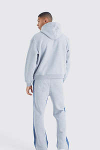 Survêtements pour hommes de haute qualité professionnels, matière respirante, personnalisés, 100% coton, logo imprimé, survêtements à capuche - Product Image 3